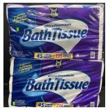 90 large rolls of Ultra Premium Bath Tissue