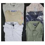 Men's size Large shirts.