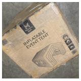Inflatable Event Tent not tested/not checked for
