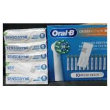 5pk sensodyne mint repair and protect. 10pk Oral