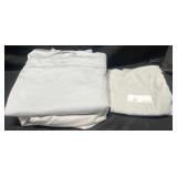 Used-4 king pillowcases, king fitted sheet &