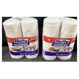 Hefty Supreme snack plates 640ct