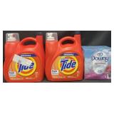 2-170 fl oz Tide detergent & 320 Downy dryer