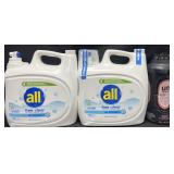 2-208 fl oz All detergent & 26.3 oz Downy scent