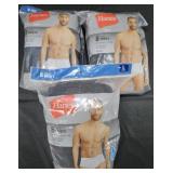 Men's size Large Hanes briefs. New in package