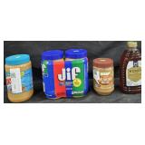 Skippy creamy peanut butter 48oz. Jif extra