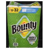 Bounty paper towel 12 rolls