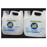 2 208oz all free and clear detergent