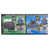 Power Flex 39 gallon trash bags 90 count. Power