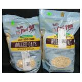 2 3.5lb Bob's red mill old fashioned rolled oats