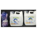 2- All laundry detergent 208oz each (one jug