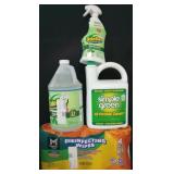 4pk variety disinfecting wipes. 1gal odoban