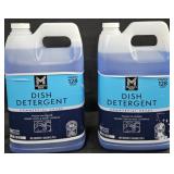 2- Dish detergent 1 gallon each
