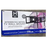 Extended Full Motion TV Wall Mount not checked