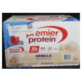 15pk premier protein vanilla shakes