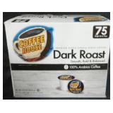 75ct kcups coffee house dark roast