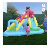 My 1st Water Slide Splash and Slide with Tunnel