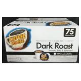 75ct coffee house dark roast cups