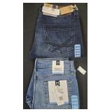 Men's size 32x32 Axel jeans and size 32x30 jeans.