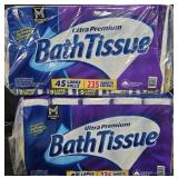 2- Ultra Premium bath tissue 45 rolls each