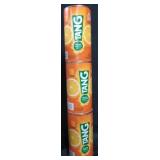 3 4lb 8oz cans tang drink mix orange