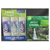1,750 Q-tips swabs & 20 Irish Spring bar soap