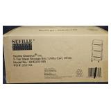 Seville Classics 3 tier storage utility cart w/