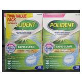 Polident denture cleaner 204 count