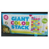 Relatable giant color stack challenge