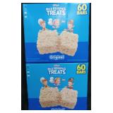 2 60ct rice krispies treats original