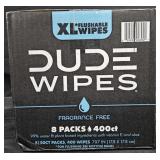 Dude Wipes XL 400 count