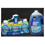Dawn platinum powerwash dish spray starter kit.