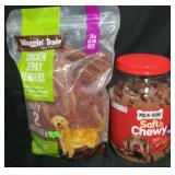 36oz waggin train chicken jerky tenders treats.