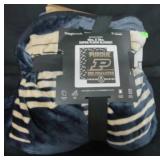 69inx70in Purdue super plush blanket