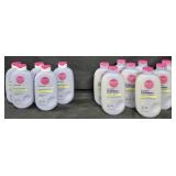 5- EOS body lotion 16oz each. 8- EOS body wash