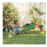 Wheelbarrow Gardening Playset