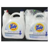 2 170oz tide free and gentle laundry detergent