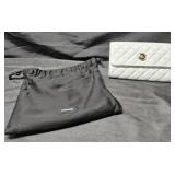 Versace wallet on chain. White