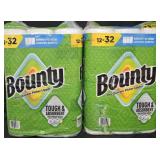 2- Bounty paper towel 12 rolls each