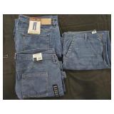 Women's size 20W jeans and size 18 jeans. Most