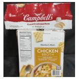 8pk 12oz Campbell's cream of chicken.  6 32oz