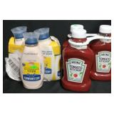 3pk hellmans real mayonnaise.  3pk 44oz heinz