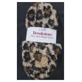 Brookstone Mary Jane slippers socks 2 pack