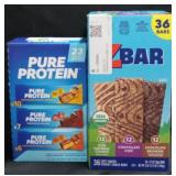 23ct variety pure protein bars. 36ct variety