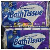 2- Ultra Premium bath tissue 45 rolls each