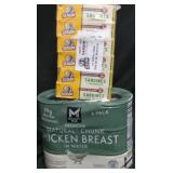 6pk 75oz premium natural chunk chicken breast in