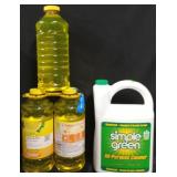 3 60oz pine sol lemon. 140oz simple green all