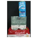 5pk safe catch elite pure tuna. 6pk chicken