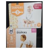 Premium size 3 diapers 456 count