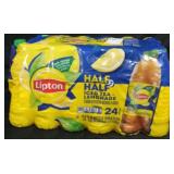 24pk lipton half and half iced tea bottles